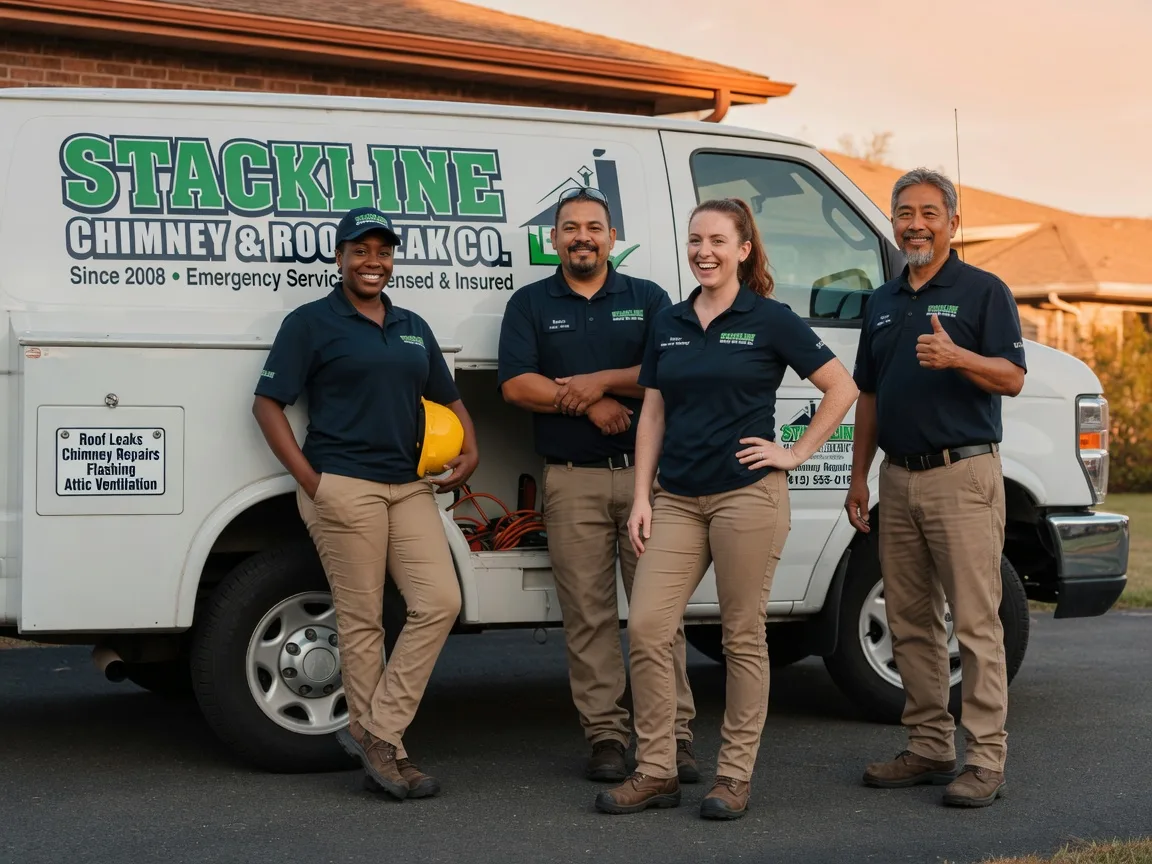 Chimney flashing repair company in Norwich, ND